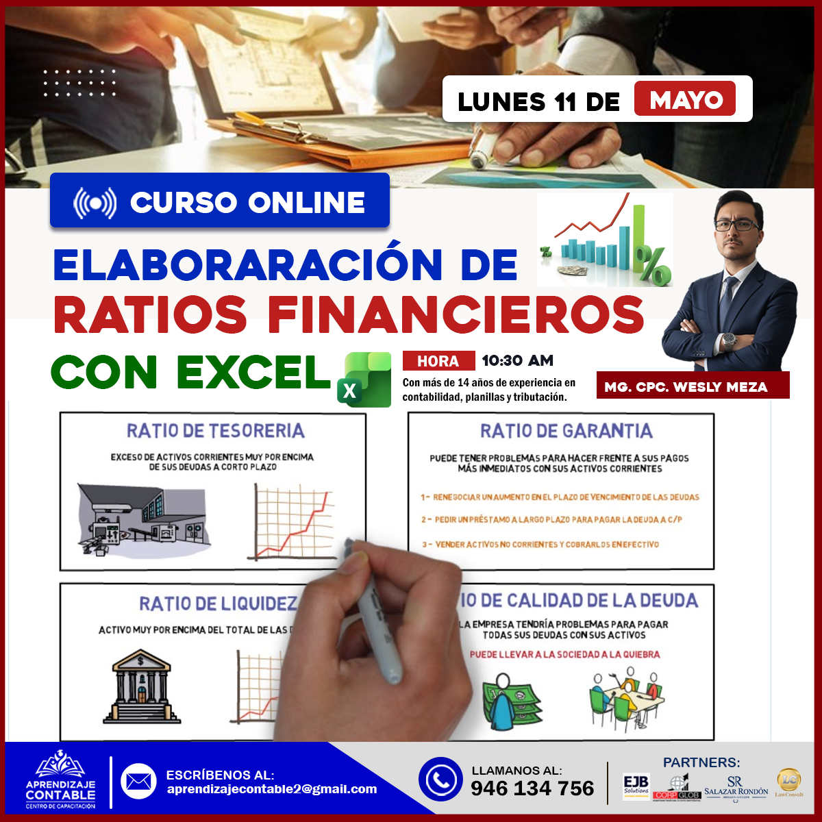 Webinar ELABORARACIÓN DE RATIOS FINANCIEROS CON EXCEL